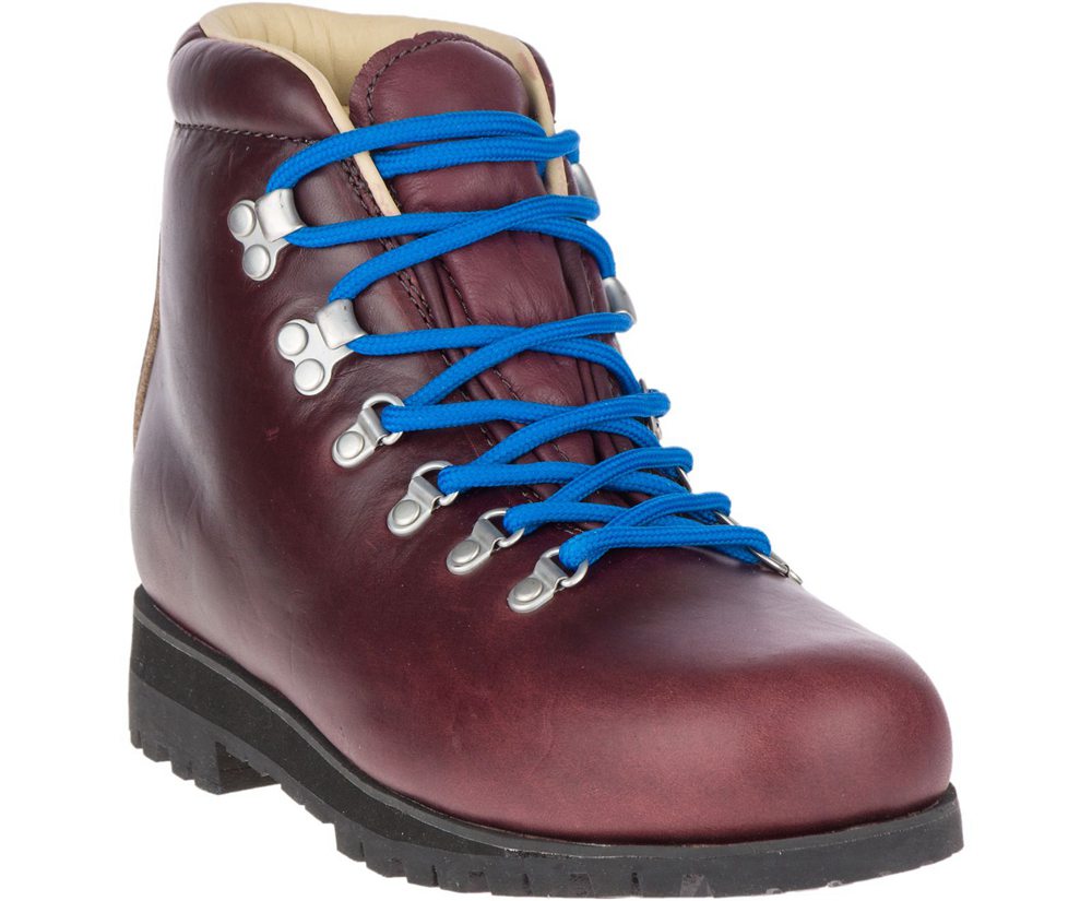 Botas Senhora - Merrell Wilderness Legend Waterproof - Bordeaux - JWF907562